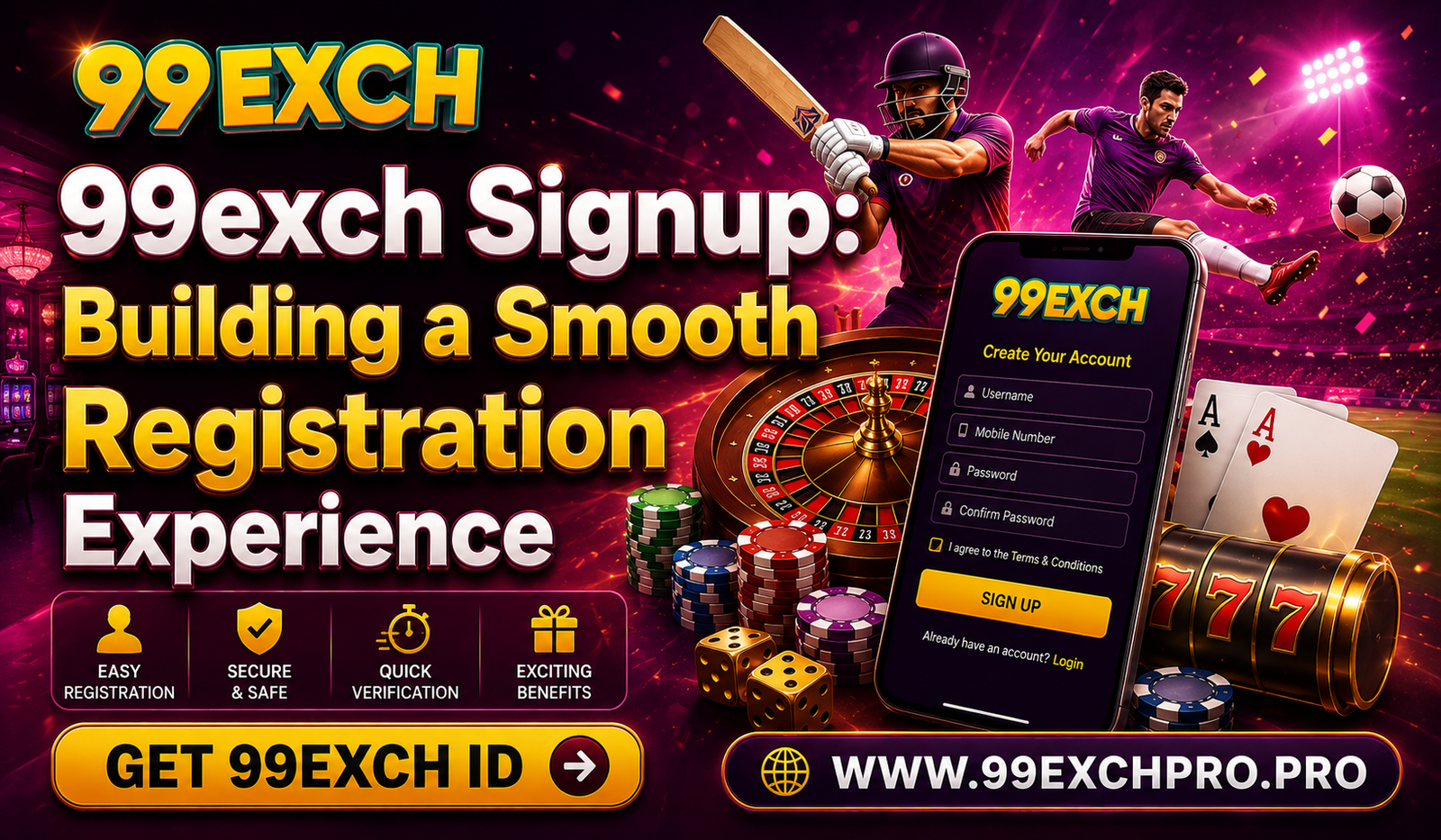 Read more about the article 99exch Signup: Building a Smooth Registration Experience
