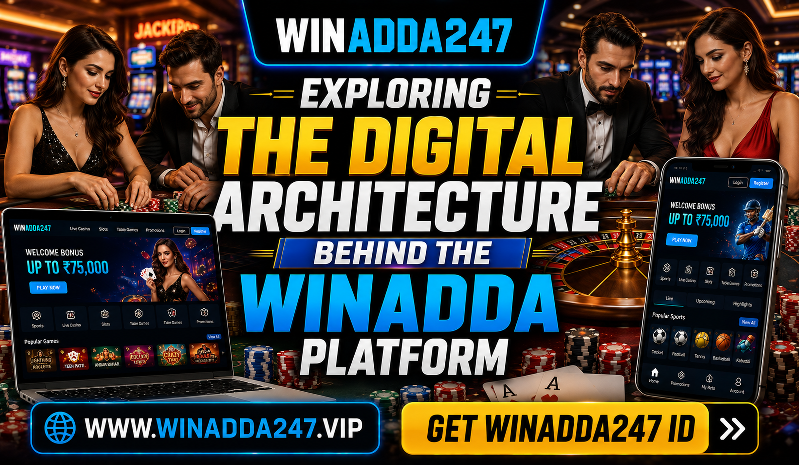 Read more about the article Exploring the Digital Architecture Behind the Winadda Platform