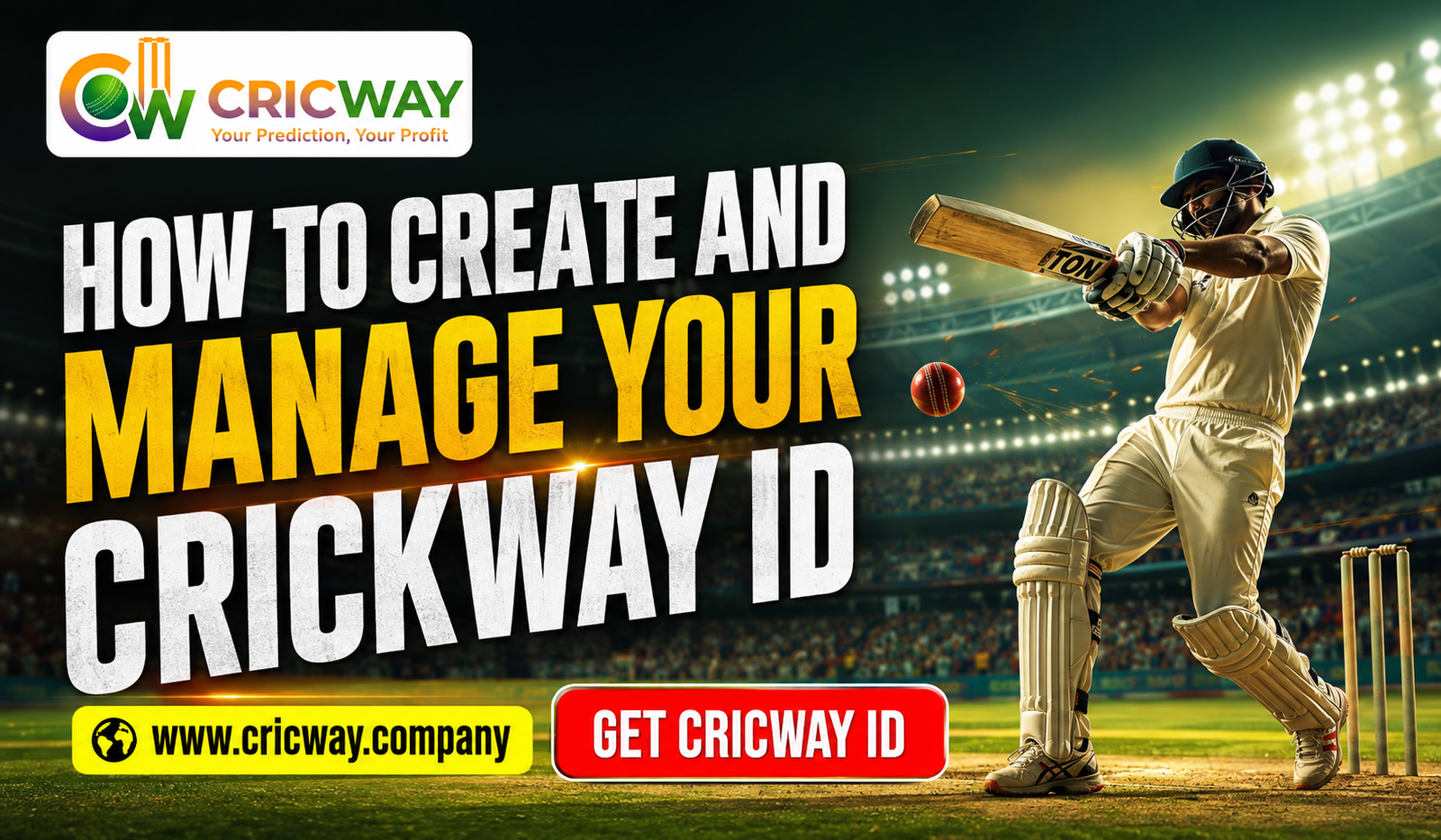Read more about the article How to Create and Manage Your Cricway ID